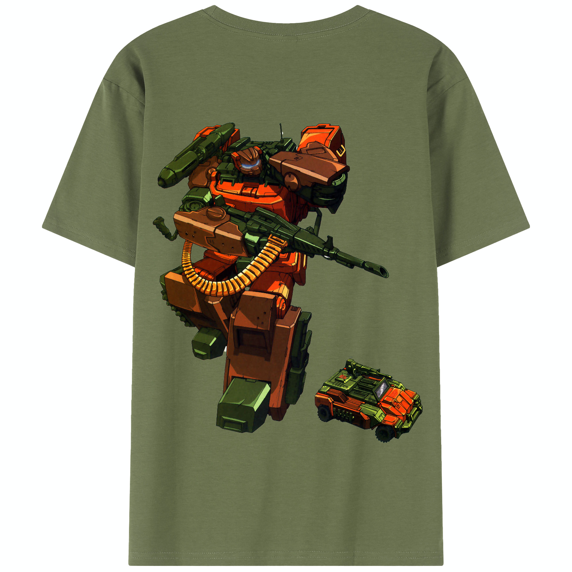 （画像用）  綿100％半袖Tシャツ（背面プリント）